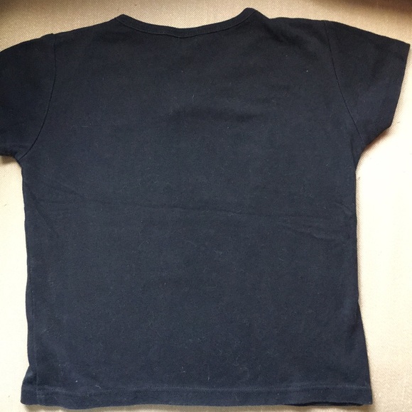 Vintage cropped black t-shirt with Vancouver logo - Picture 4 of 4